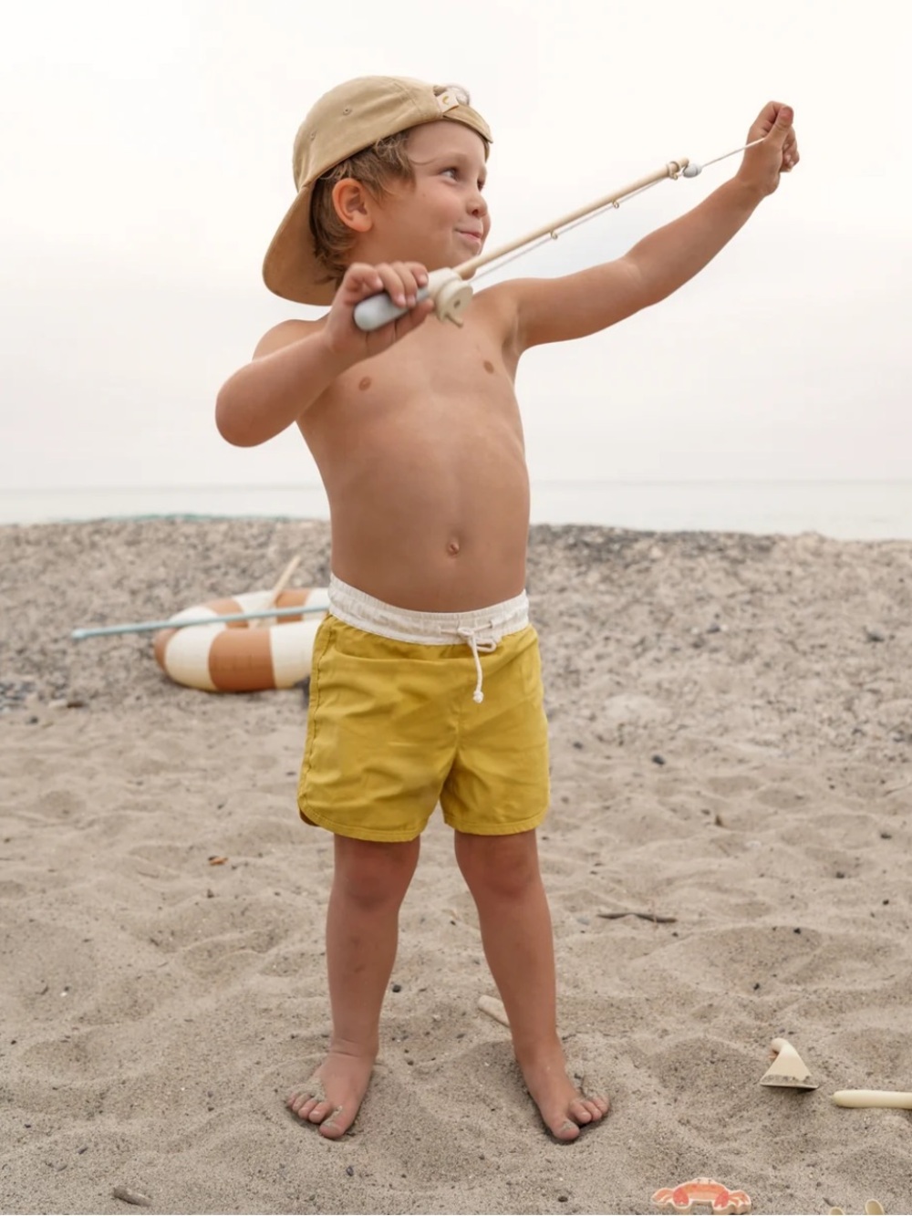 Fish out of water solid sunny boardshort 18-24m